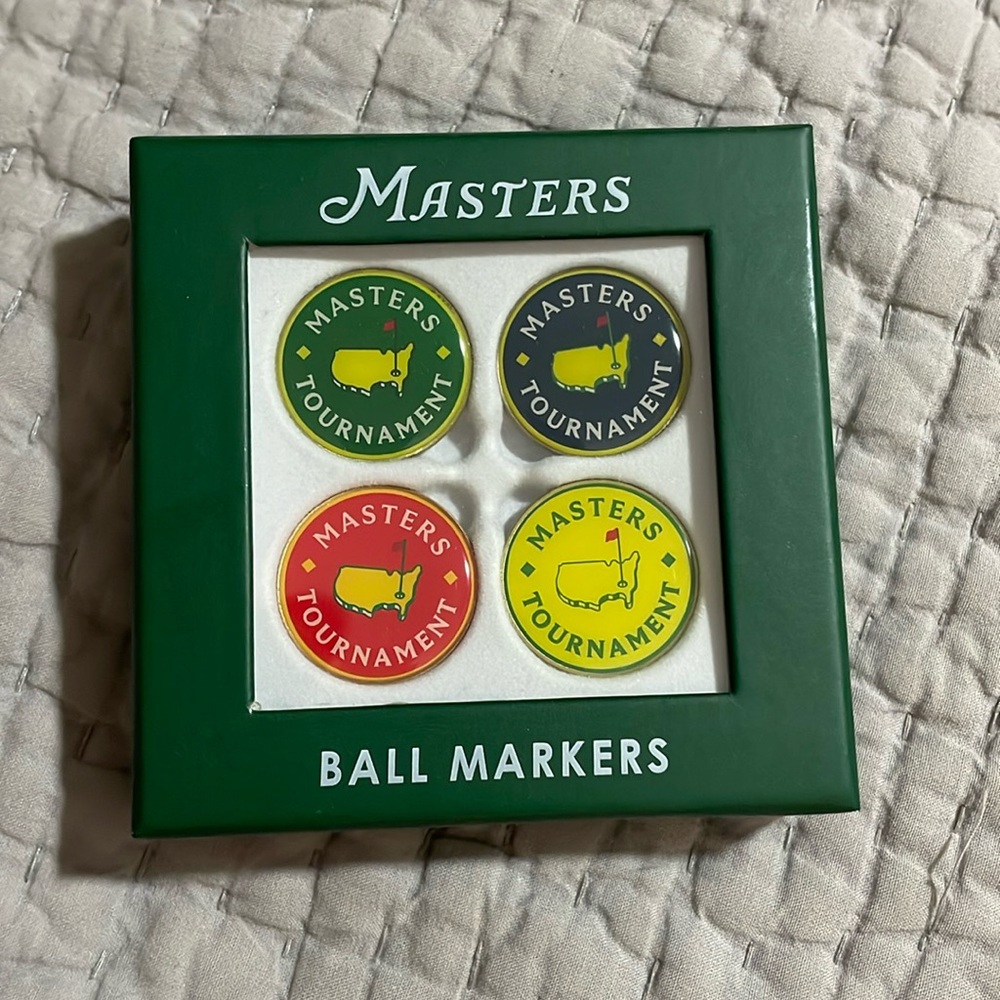 NWT 2024 Masters Ball Markers